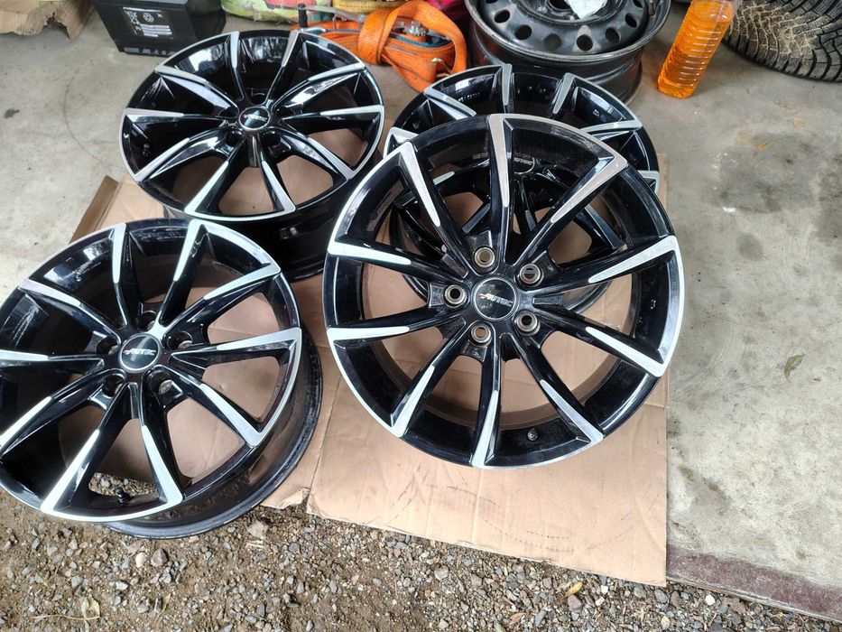 4бр.АЛУМИНИЕВИ ДЖАНТИ 17ки ALUTEC 5x112 7J ET45 за VW Golf,Passat