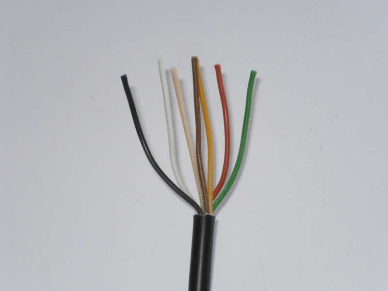 Кабел с цветни жила за електрическа  инсталация на ремаркета