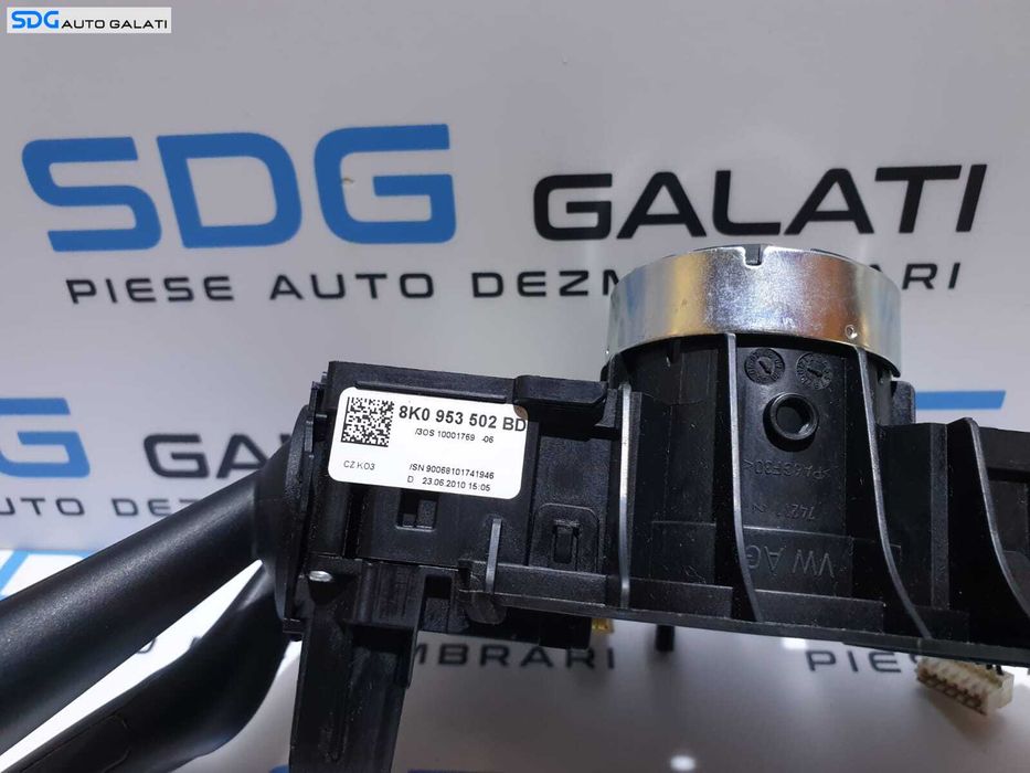 Ansamblu Bloc Lumini Semnalizare Stergatoare Tempomat Pilot Automat Audi A5 Berlina Sedan 2008 - 2017 Cod 8K0953502BC [AV1475]