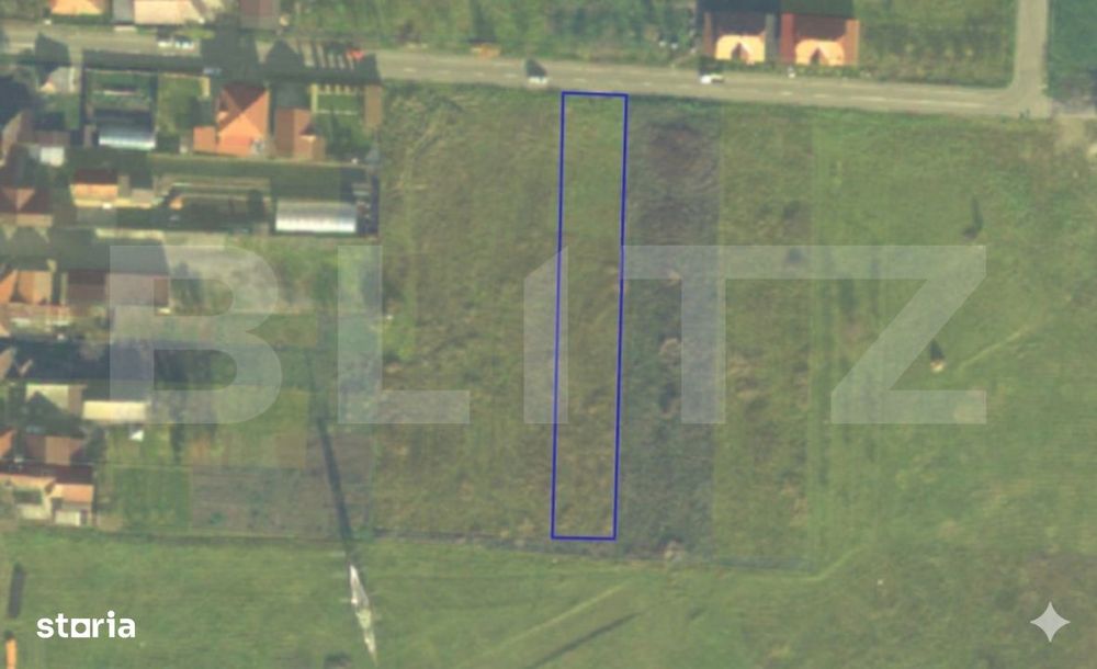 Teren extravilan 1.805 mp utilitati la front – zona Carpati 2