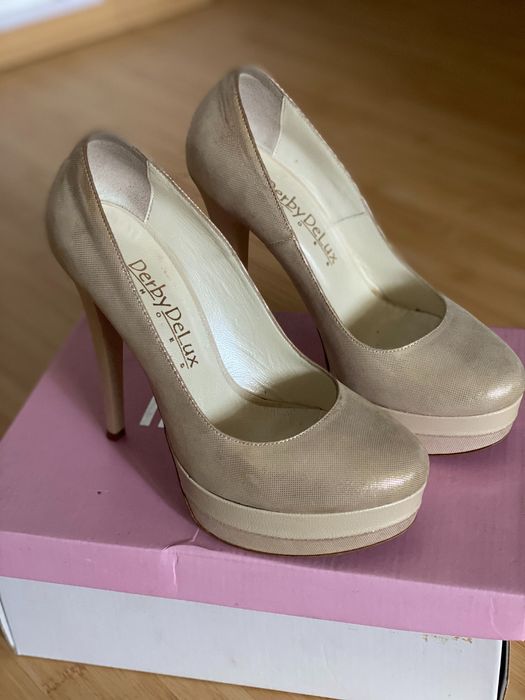 Pantofi piele naturala de ocazie sau de mireasa