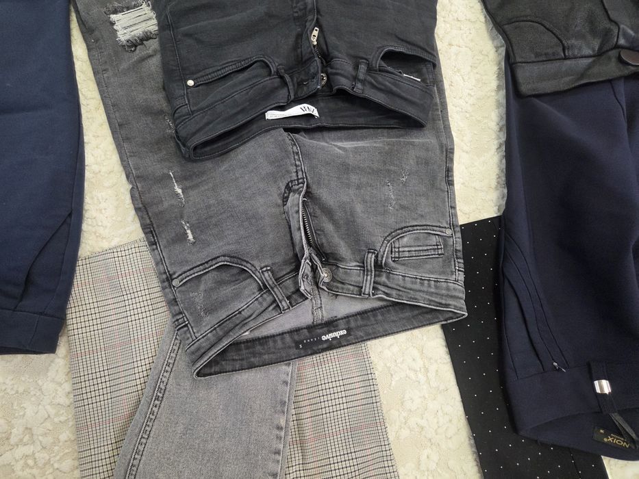 Lot pantaloni dama S-M,diferite marci,Zara,H&M,Brescha,Stradivarius