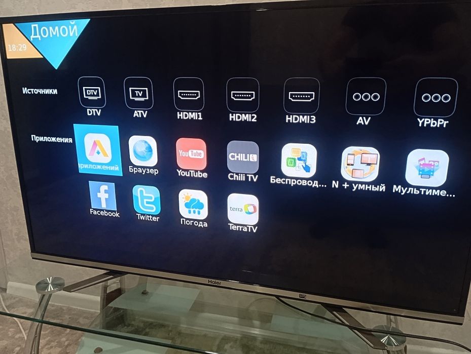 Продам smart тв 4к  wi-fi