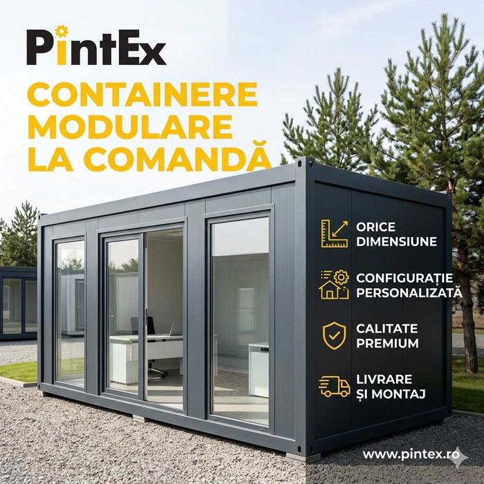Container modular | La Comandă - Birou / Sanitar etc