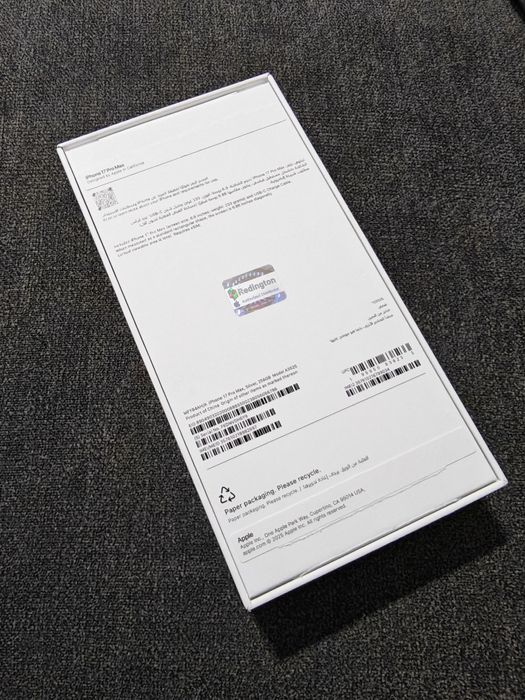 Iphone 17 Pro Max, silver, 256 Gb