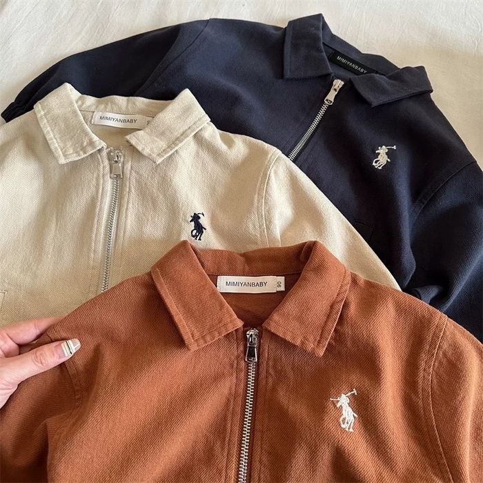 Стильная детская куртка из денима для мальчиков 3-4 года