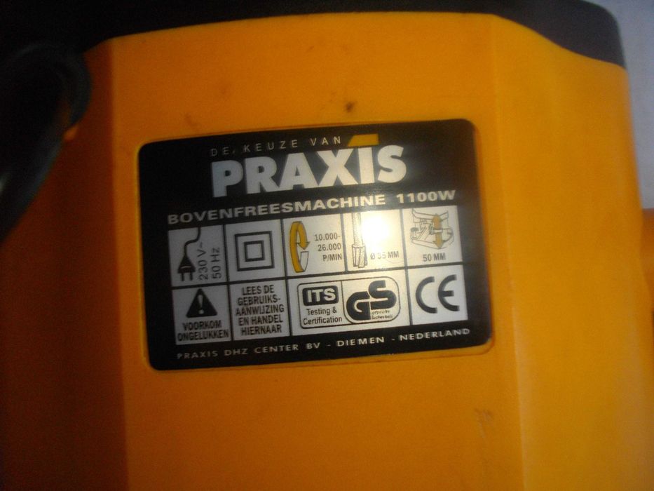 Оберфреза 1100W Матрици 20-32мм за ръчна преса пресклещи фитинги тръби