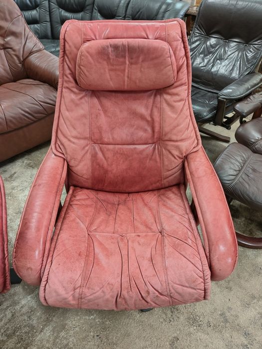 4008 Relax кресло от естествена кожа