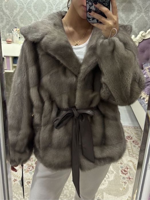 Новая Норковая шуба