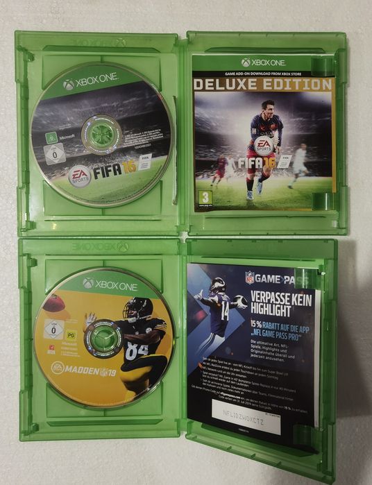 Xbox one  Madden NFL 19 Fifa 16 xboxone mbele la 50 lei