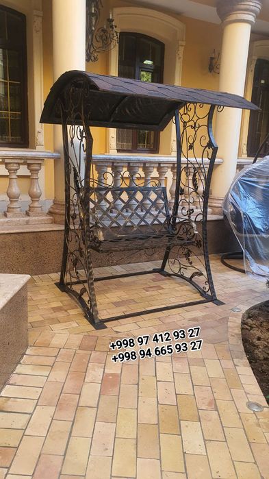 Ворота решетки козырек навес двери качели беседки мангал барбекю гриль