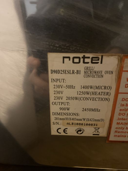 Cuptor cu microunde Rotel