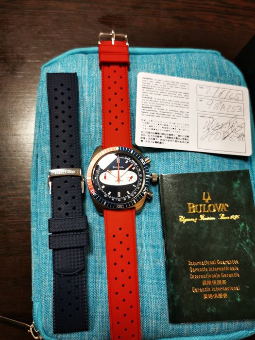 Bulova surfboard chronograph quartz
