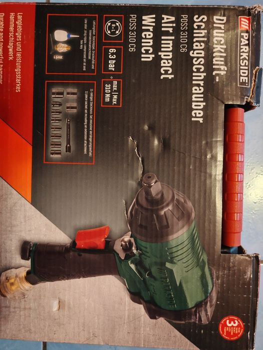 Masina de insurubat impact pneumatic PARKSIDE