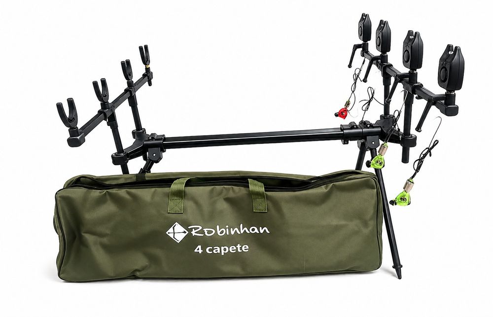 Rod Pod Robinhan 4 posturi – complet echipat cu 4 avertizori + 4 swingeri NEW