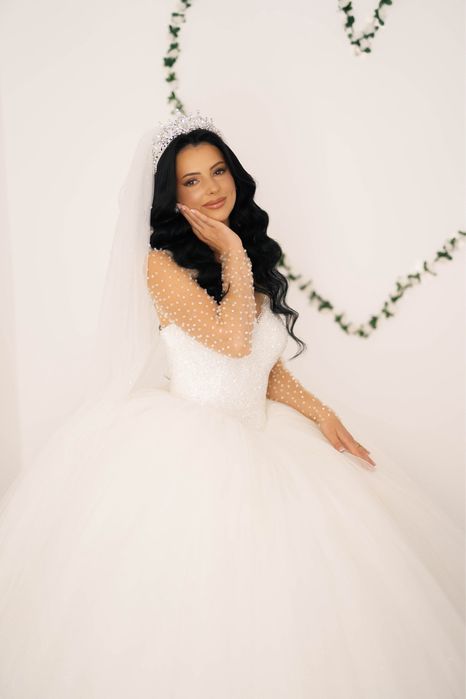 Rochie de mireasă, XS, model unicat