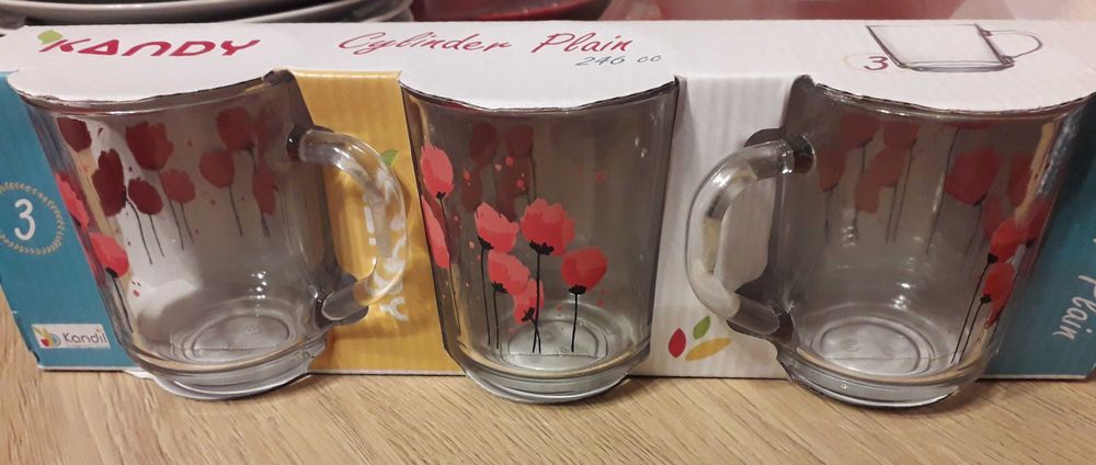 Cani sticla set de 6
