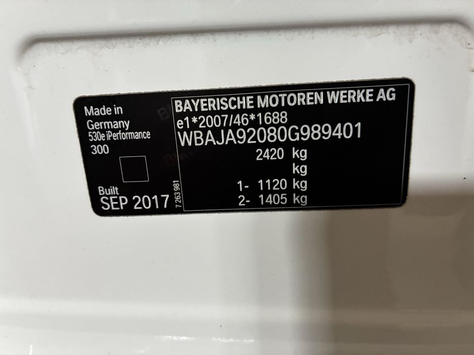 Врата БМВ Г30/ Г31 (vrata bmw g30)