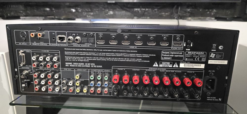 Receiver 7.2 Marantz SR5006 Airplay Internet Usb Hdmi ARC