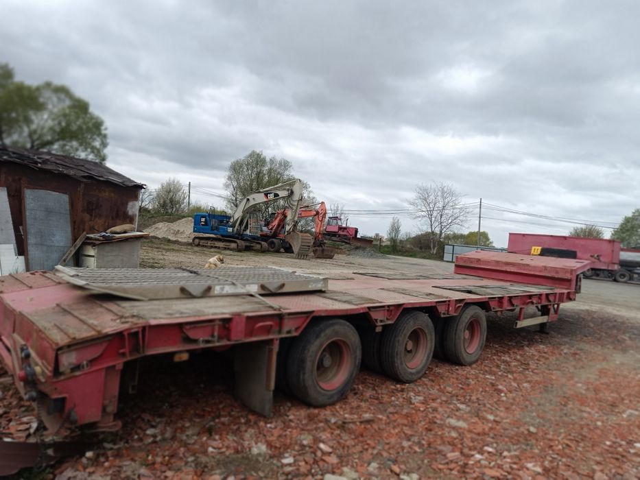 Trailer  transport utilaje Goldhofer STN-L