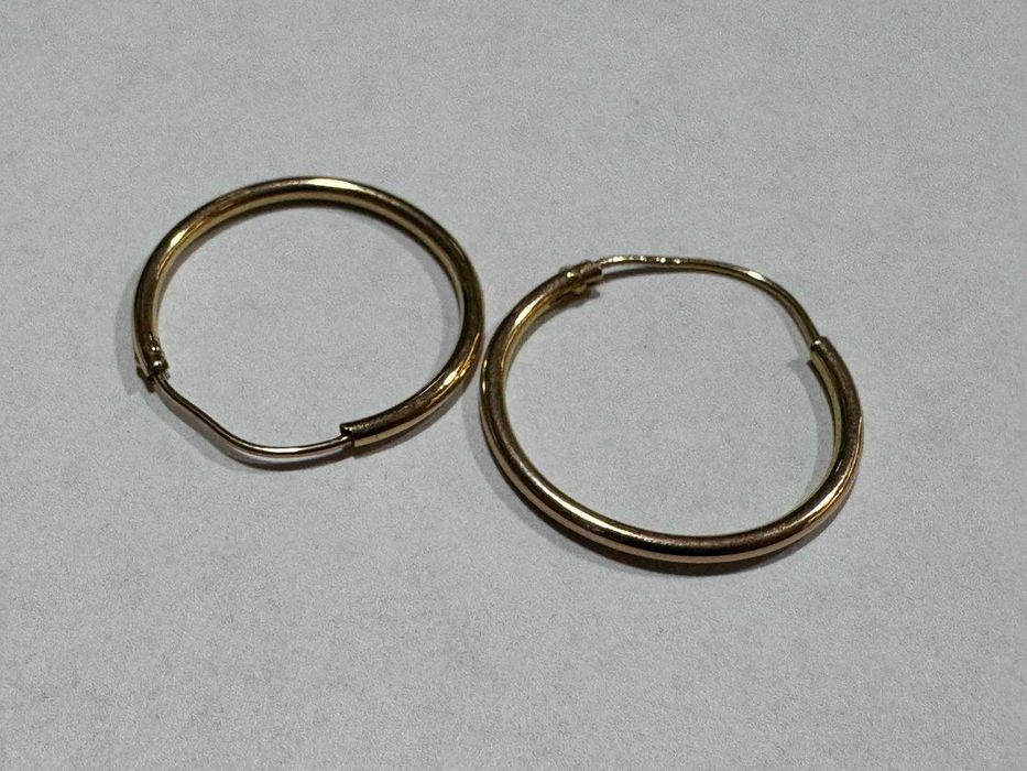 Златни дамски обеци 14К