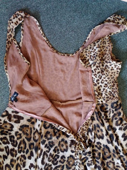 Леопардова и лилава туники М - 9 лв