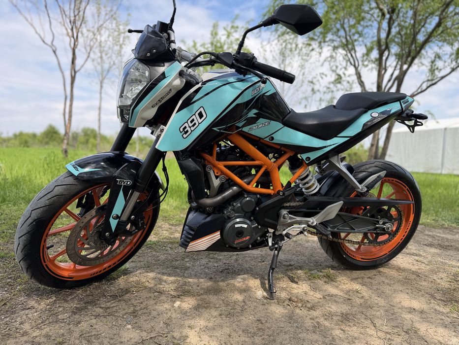 KTM Duke 390 ABS 2016 A2 14000 km