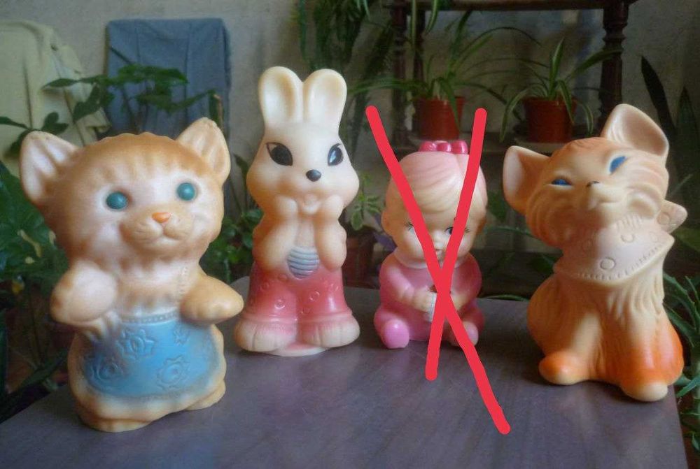 Продам. Винтажные игрушки из СССР.  Экологически чистые.