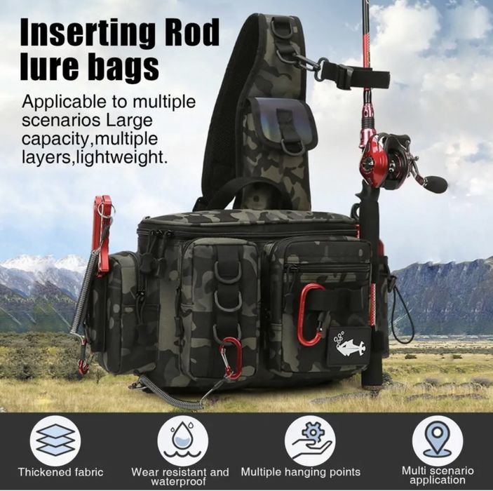 Водоустойчива чанта за спининг риболов Daiwa добър избор за риболова