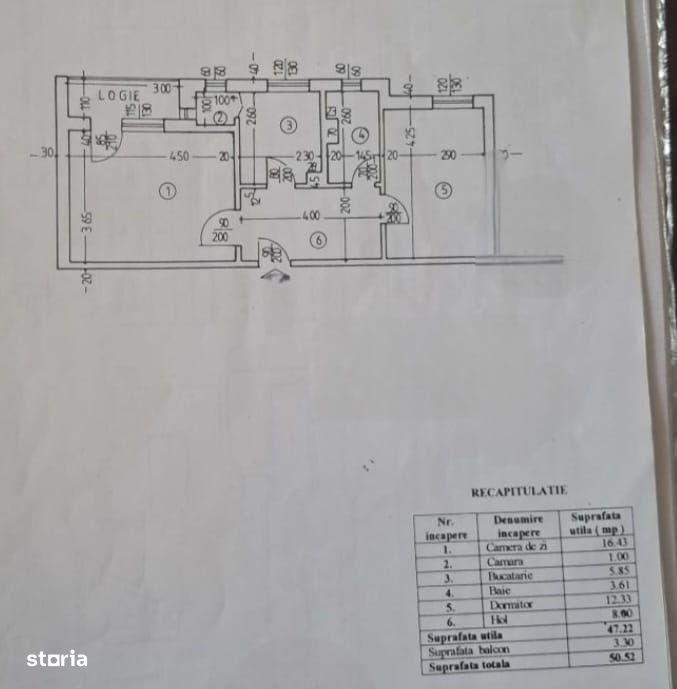 2 camere Trivale , Decomandat / Centrală , Amplasament EXCELENT