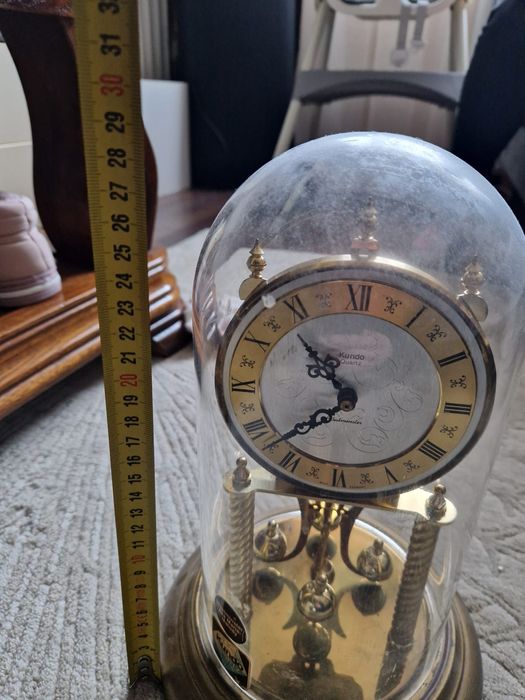 Ceas cupola plastic West Germany kundo quartz westminster ave maria me