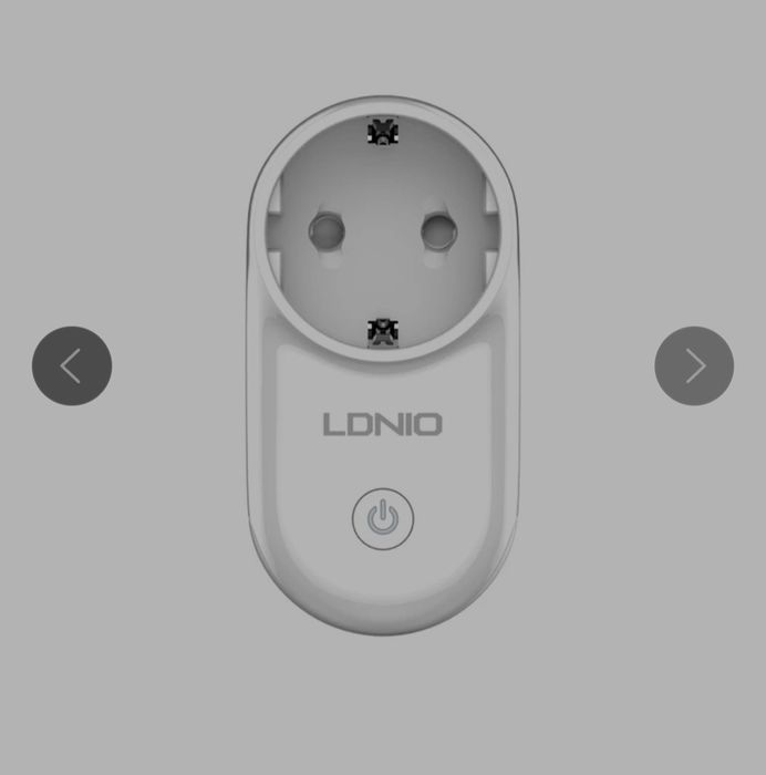 Умная Wi-Fi розетка LDNIO SEW1058 + ночник