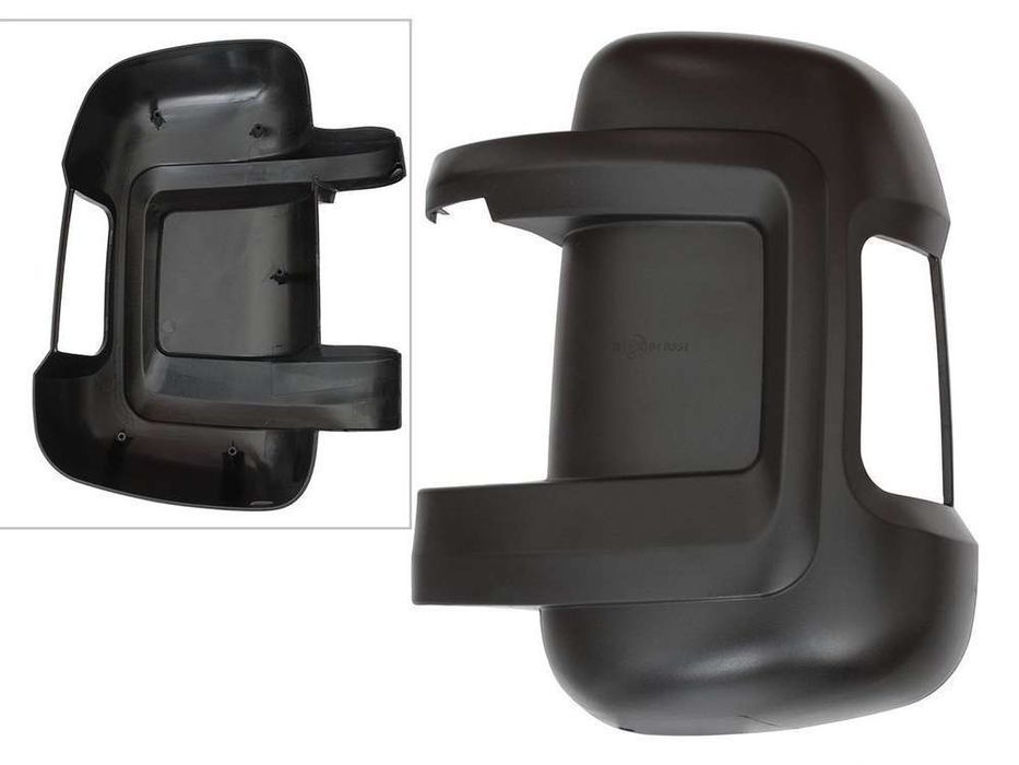 Carcasa oglinda exterioara Citroen Jumper 202019, Fiat Ducato 202019, Peugeot Boxer, 202019, partea Stanga, culoare sticla, cu carcasa neagra, ,