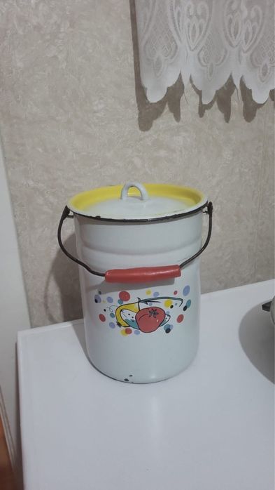 Бидончик эмалированый
