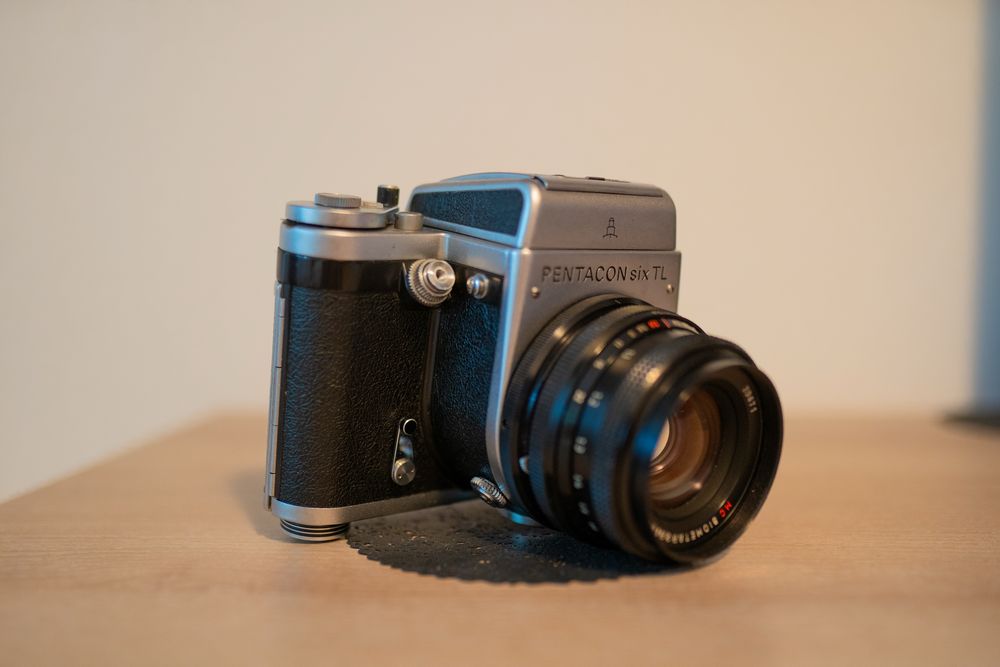 Pentacon Six TL + obiectiv Zeiss 80mm F2.8
