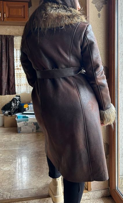 Cojoc de piele cu blana pe interior