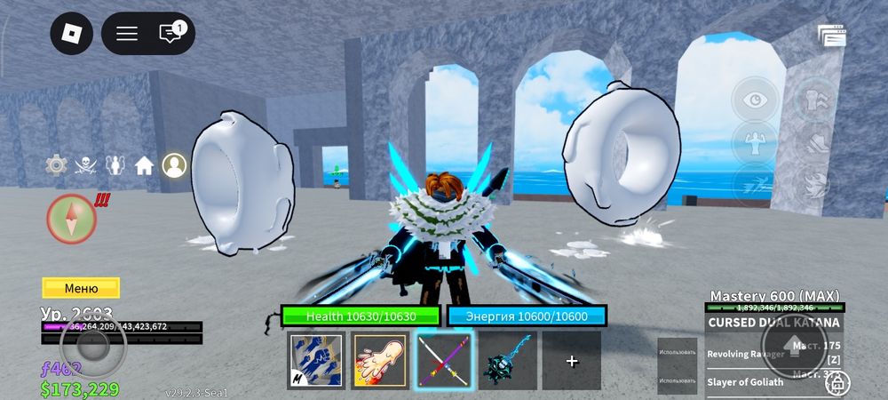 Продаю аккаунт блокс фрутс