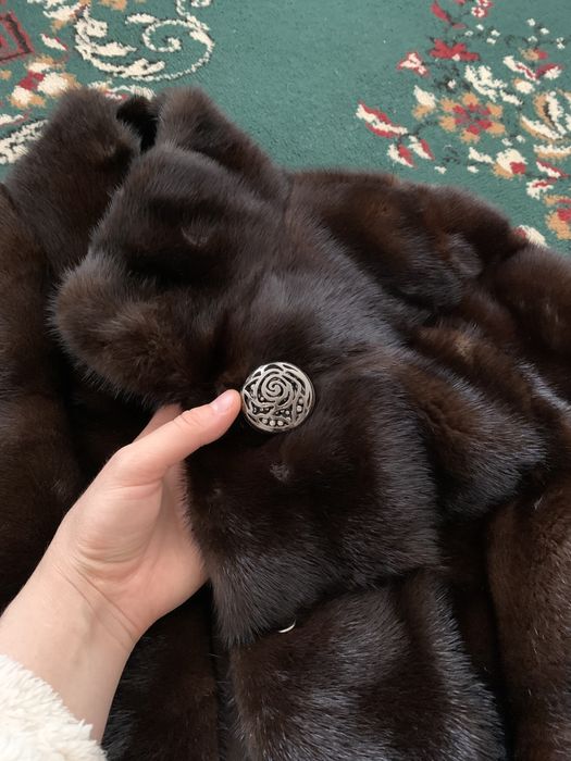 Haina blana naturala vizon / nurca S/M