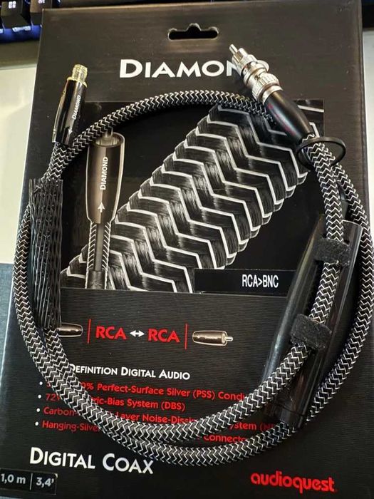 Cablu Digital Audioquest Diamond Rca-Bnc 1m