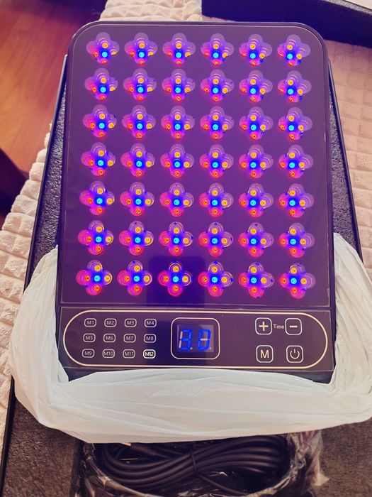 Продавам чисто нов безжичен LED фототерапевтичен панел за светлинна терапия на лице и тяло.
