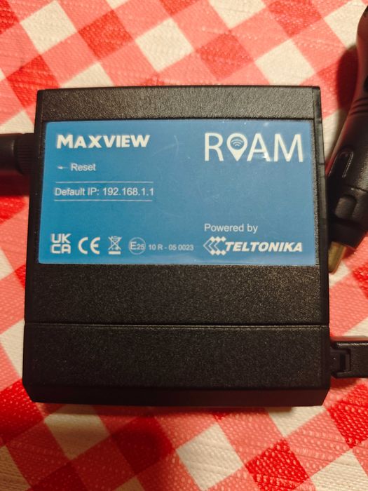 4G LTE рутер Teltonika Maxview ROAM за кемпер каравана бус + LTE антени