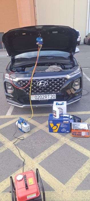 Заправка Авто кондиционеров на выезд