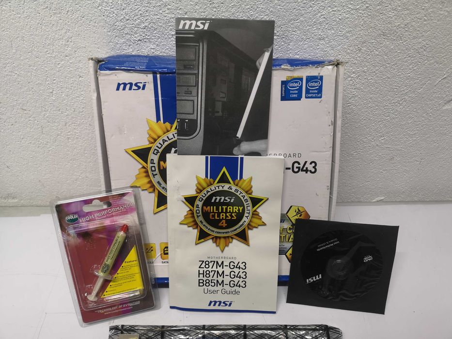 Дънна платка - MSI Z87M-G43