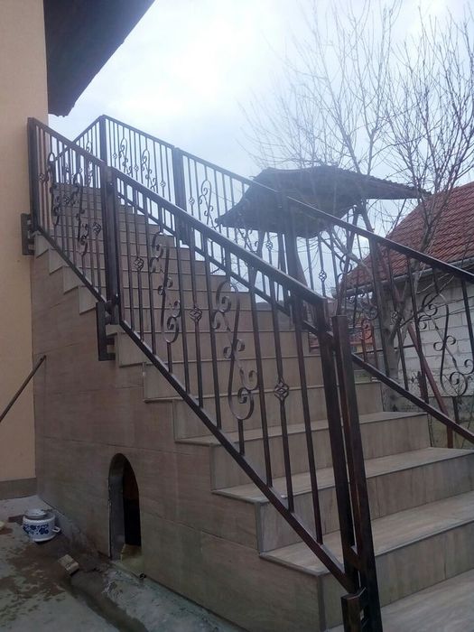 Porți,balustradă din fier forjat
