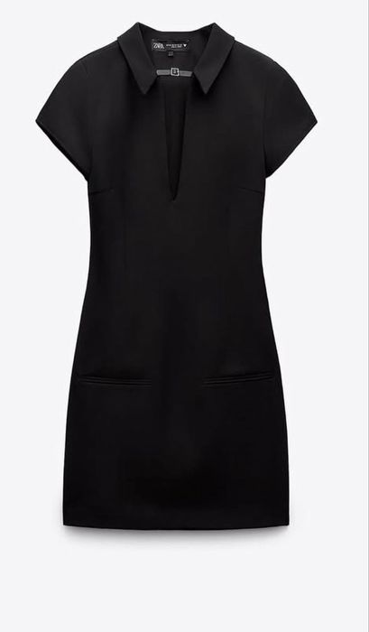Черна рокля Zara
