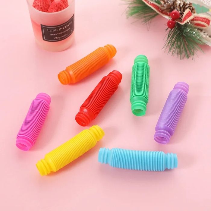 Попит Тръба Fidget Tube Разтегателна играчка