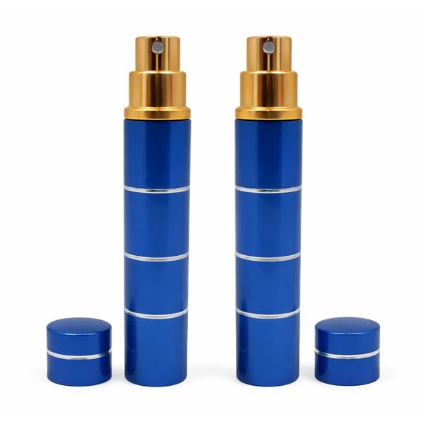 Set doua spray-uri cu piper, dispersant, auto-aparare, 20 ml, albastru