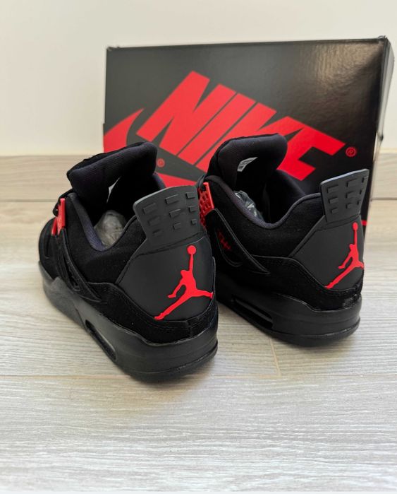 Adidasi Air Jordan 4 Red Thunder Marimi 36-44 Unisex