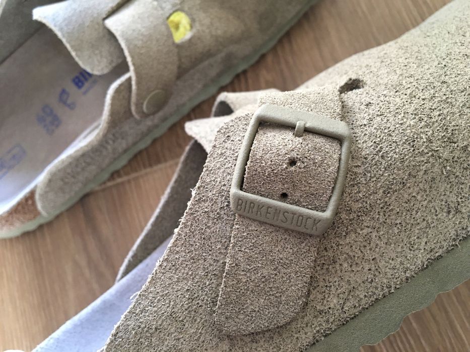 Saboti Birkenstock marimea 40 din piele naturala purtati foarte putin