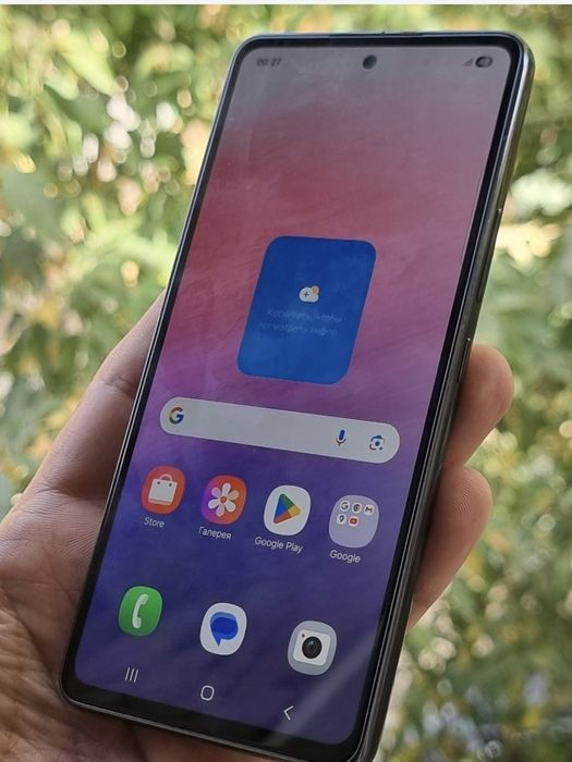 Samsung A53 sotiladi xolati idial qrilgan chizilgan  joylari yuq
